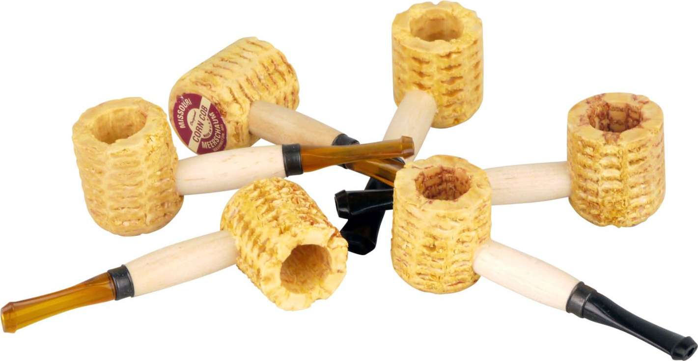Mini Maiskolbenpfeife Missouri Pfeife Meerschaum Corn Cob Pipe