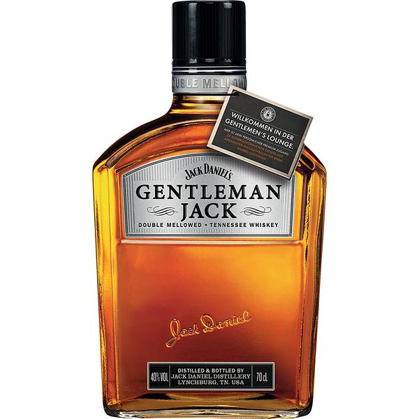 Jack Daniel`s GENTLEMAN JACK double mellowed Tennessee Whiskey 40% vol. 70cl
